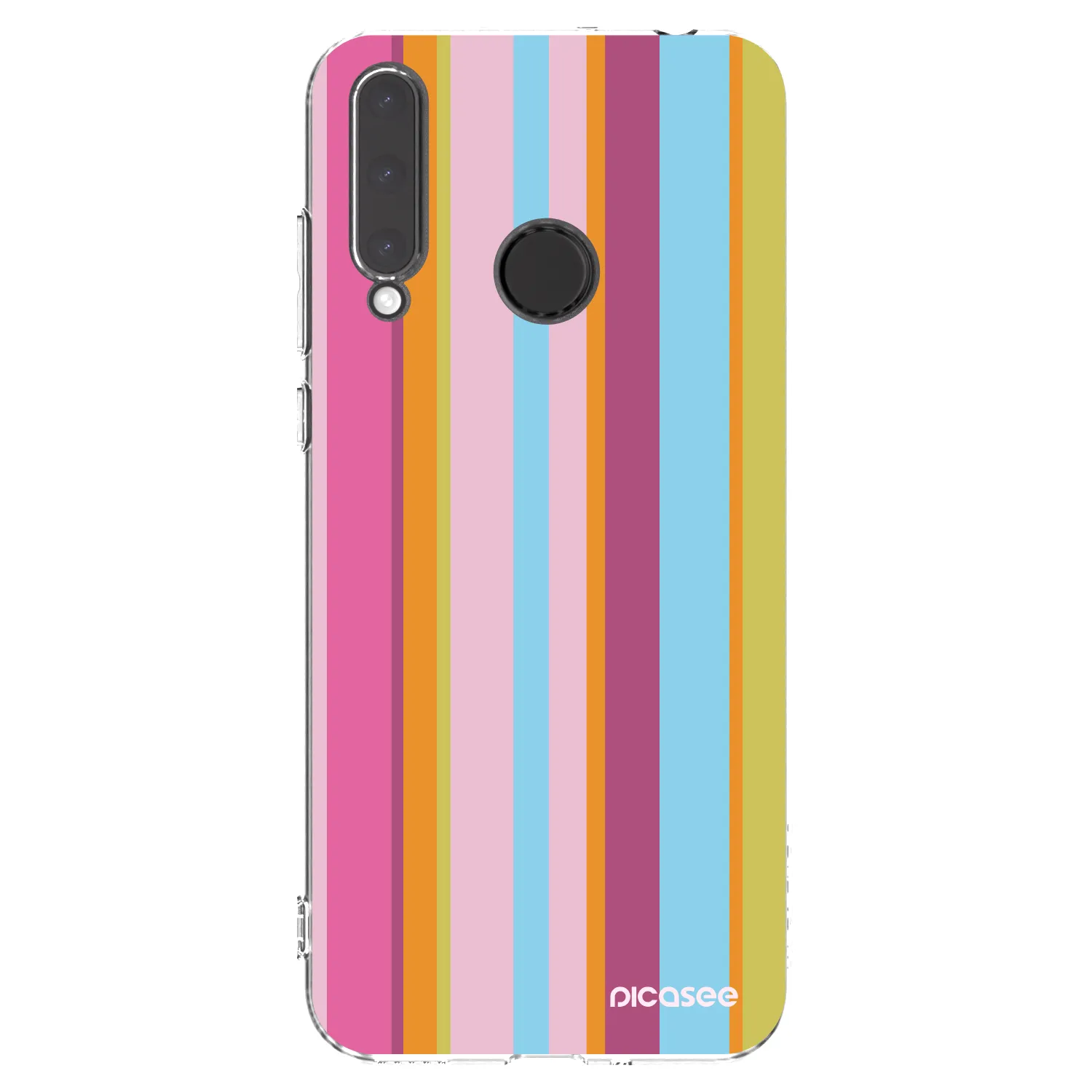 Picasee silikonska prozirna maskica za Honor 20 Lite - Golden hour