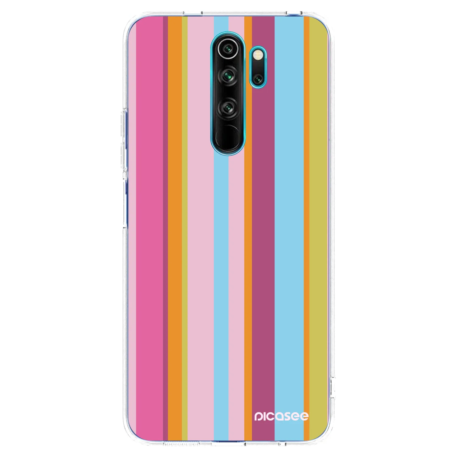 Picasee silikonska prozirna maskica za Xiaomi Redmi Note 8 Pro - Golden hour