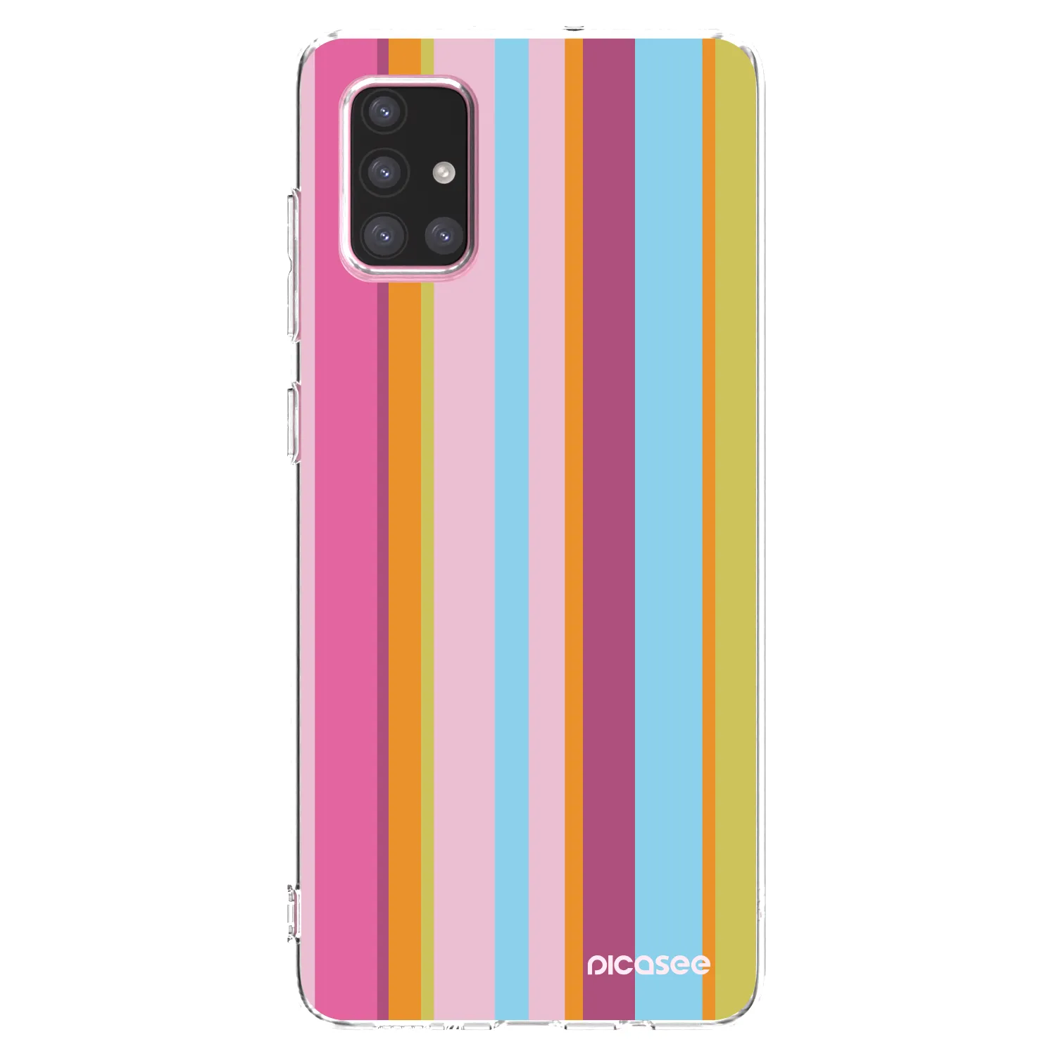 Picasee silikonska prozirna maskica za Samsung Galaxy A71 A715F - Golden hour