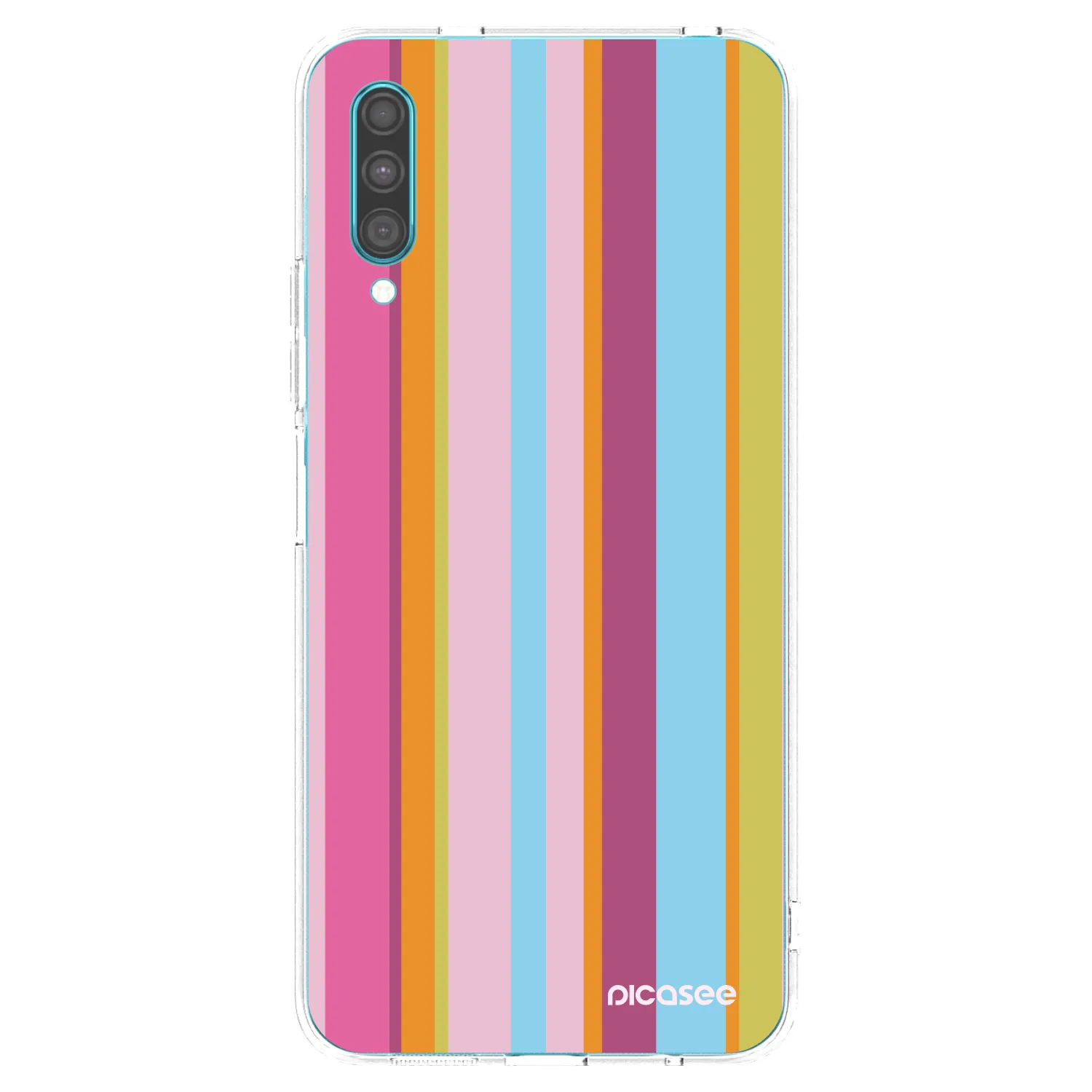 Picasee silikonska prozirna maskica za Samsung Galaxy A30s A307F - Golden hour