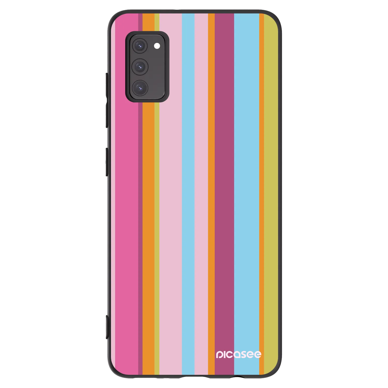 Picasee crna silikonska maskica za Samsung Galaxy A41 A415F - Golden hour
