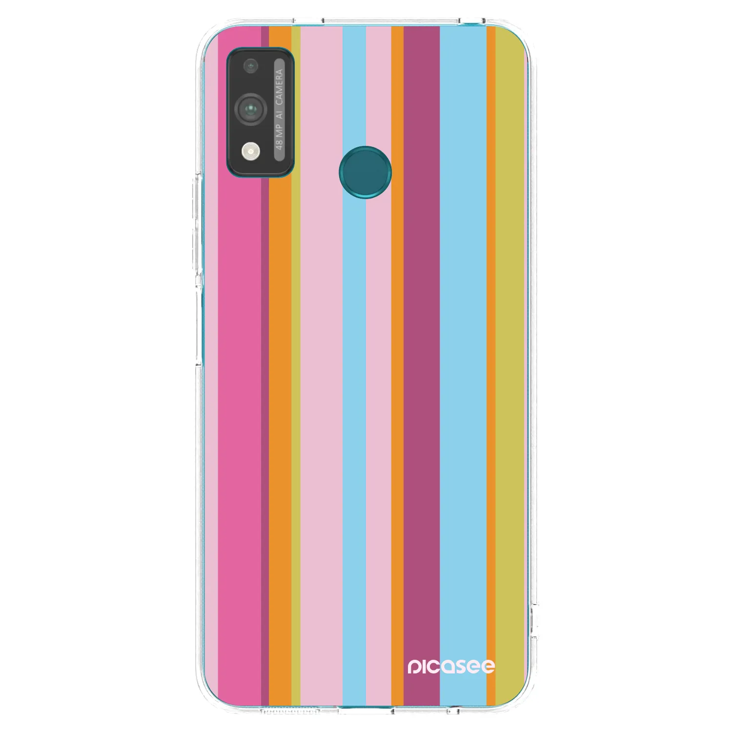 Picasee silikonska prozirna maskica za Honor 9X Lite - Golden hour