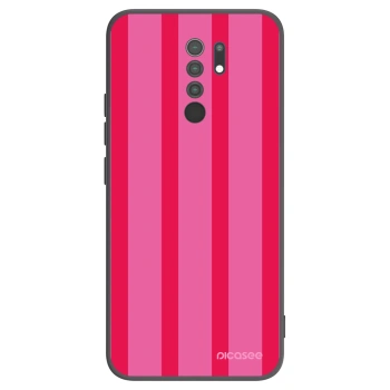 Picasee crna silikonska maskica za Xiaomi Redmi 9 - Hot tropic