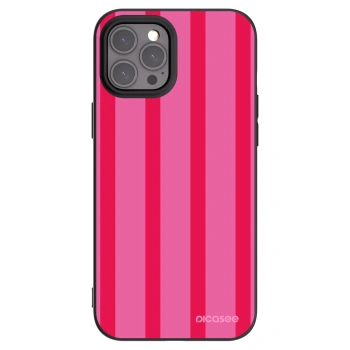 Picasee crna silikonska maskica za Apple iPhone 12 Pro Max - Hot tropic