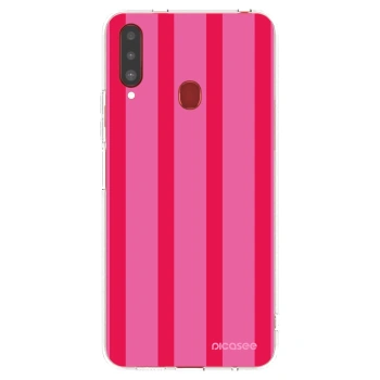 Picasee silikonska prozirna maskica za Samsung Galaxy A20s - Hot tropic