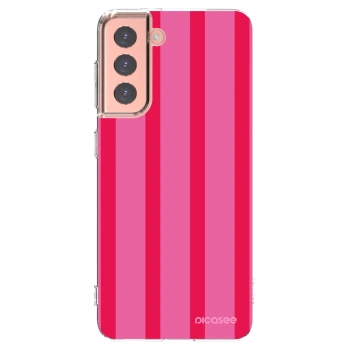 Picasee silikonska prozirna maskica za Samsung Galaxy S21 5G G991B - Hot tropic