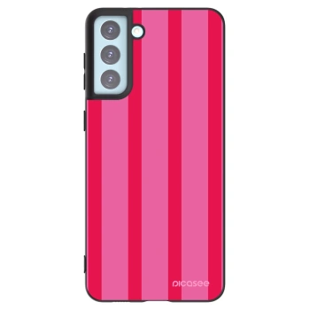 Picasee crna silikonska maskica za Samsung Galaxy S21+ 5G G996F - Hot tropic