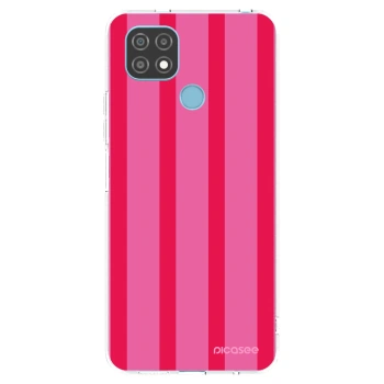 Picasee silikonska prozirna maskica za Realme C21 - Hot tropic