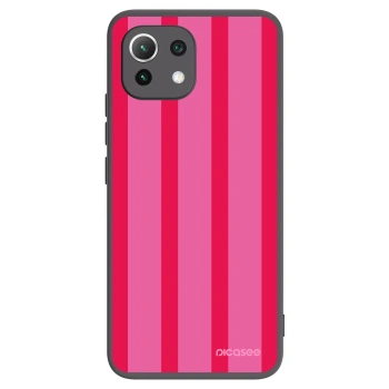 Picasee crna silikonska maskica za Xiaomi 11 Lite 5G NE - Hot tropic
