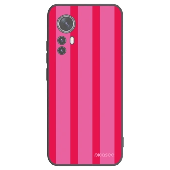 Picasee crna silikonska maskica za Xiaomi 12X - Hot tropic
