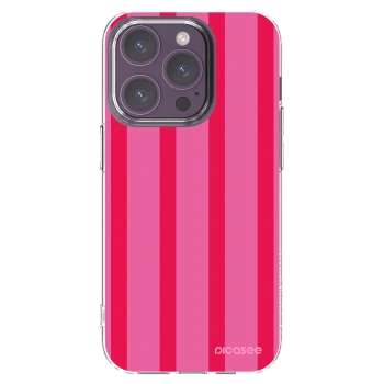 Picasee silikonska prozirna maskica za Apple iPhone 14 Pro - Hot tropic