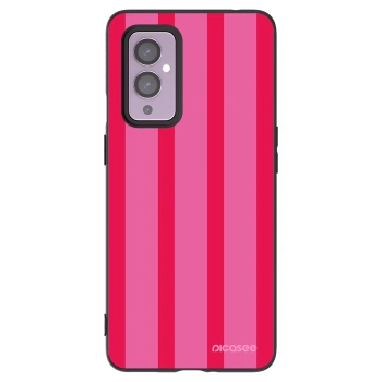 Picasee crna silikonska maskica za OnePlus 9 - Hot tropic