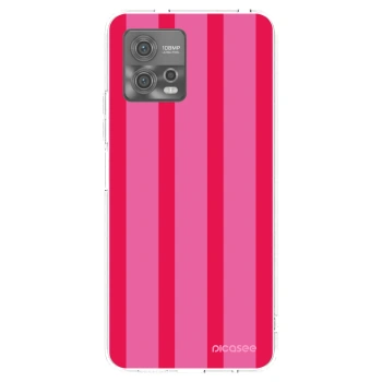 Picasee silikonska prozirna maskica za Motorola Moto G72 - Hot tropic