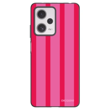 Picasee crna silikonska maskica za Xiaomi Redmi Note 12 Pro+ 5G - Hot tropic