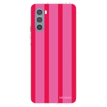 Picasee silikonska prozirna maskica za Motorola Moto G62 - Hot tropic