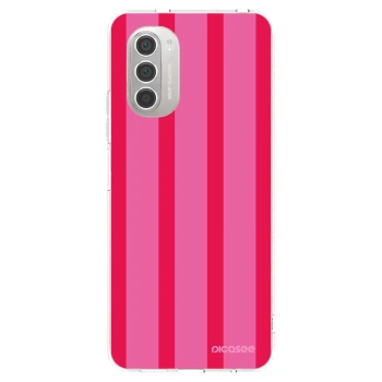 Picasee silikonska prozirna maskica za Motorola Moto G51 - Hot tropic