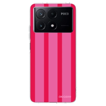 Picasee silikonska prozirna maskica za Xiaomi Poco X6 Pro - Hot tropic