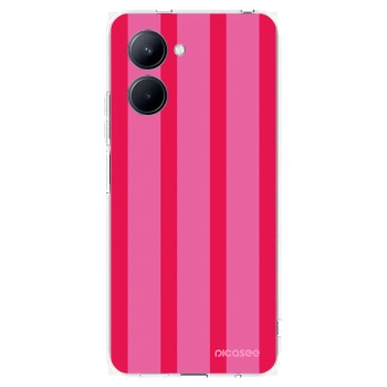 Picasee silikonska prozirna maskica za Realme C33 (2023) - Hot tropic