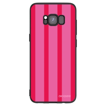 Picasee crna silikonska maskica za Samsung Galaxy S8 G950F - Hot tropic