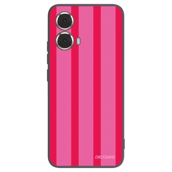 Picasee crna silikonska maskica za Motorola Moto G85 - Hot tropic