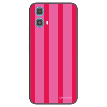 Picasee crna silikonska maskica za Motorola Moto G34 5G - Hot tropic