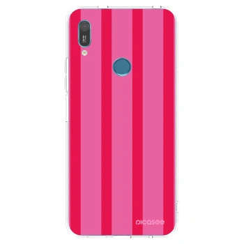 Picasee silikonska prozirna maskica za Huawei Y6 2019 - Hot tropic