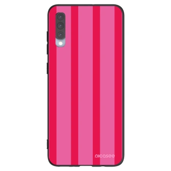 Picasee crna silikonska maskica za Samsung Galaxy A70 A705F - Hot tropic