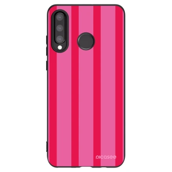 Picasee crna silikonska maskica za Huawei P30 Lite - Hot tropic