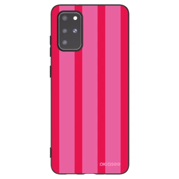Picasee crna silikonska maskica za Samsung Galaxy S20+ G985F - Hot tropic