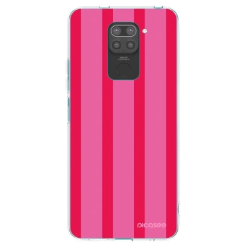 Picasee crna silikonska maskica za Xiaomi Redmi Note 9 - Hot tropic