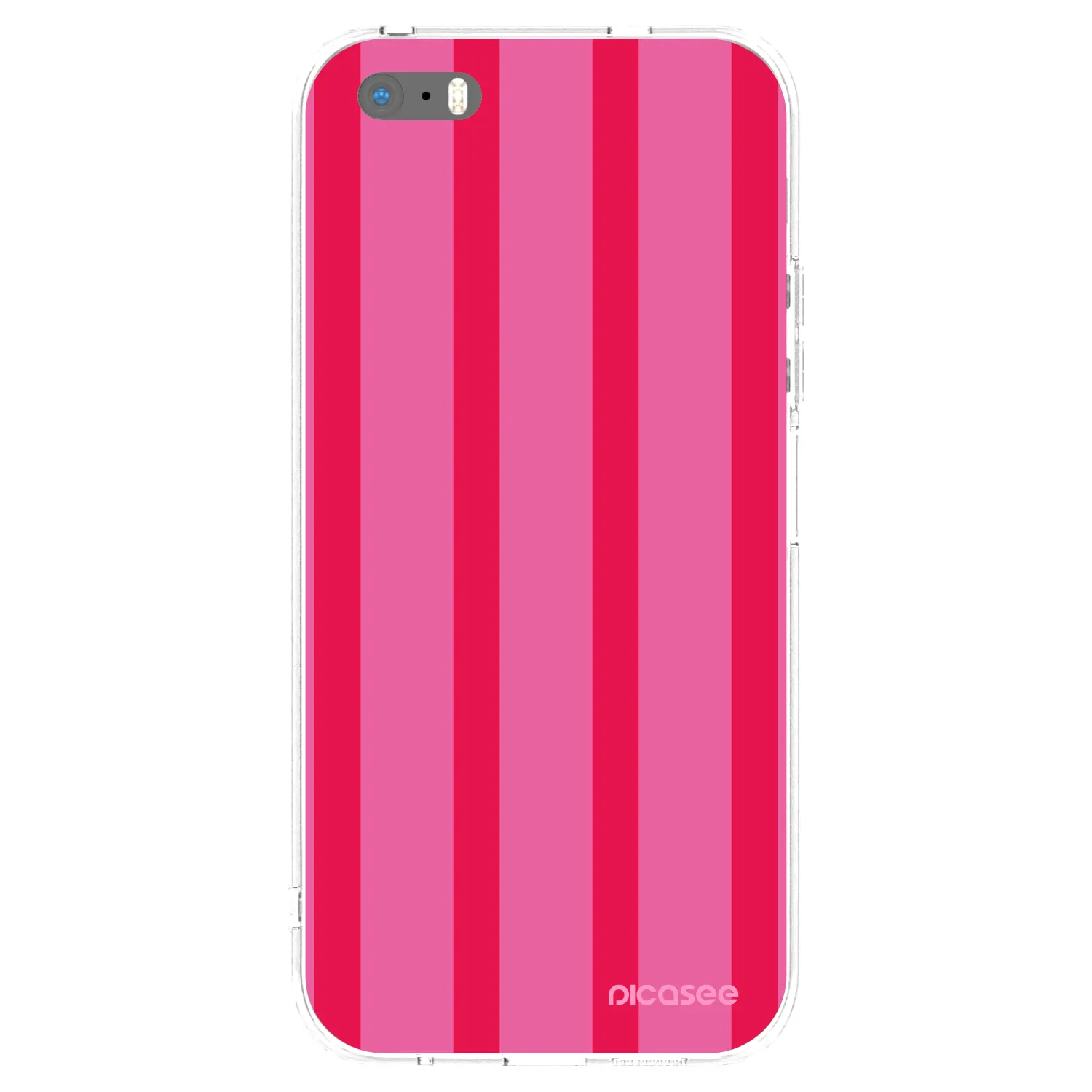 Picasee silikonska prozirna maskica za Apple iPhone 5/5S/SE - Hot tropic