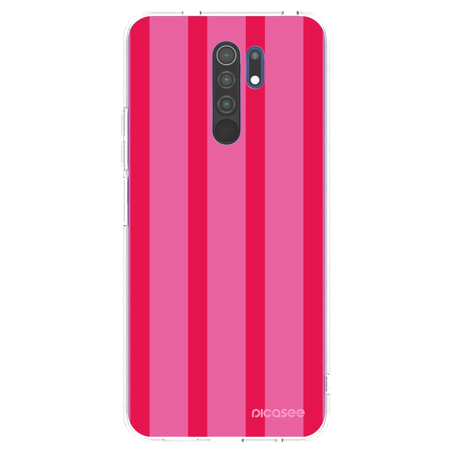 Picasee silikonska prozirna maskica za Xiaomi Redmi 9 - Hot tropic