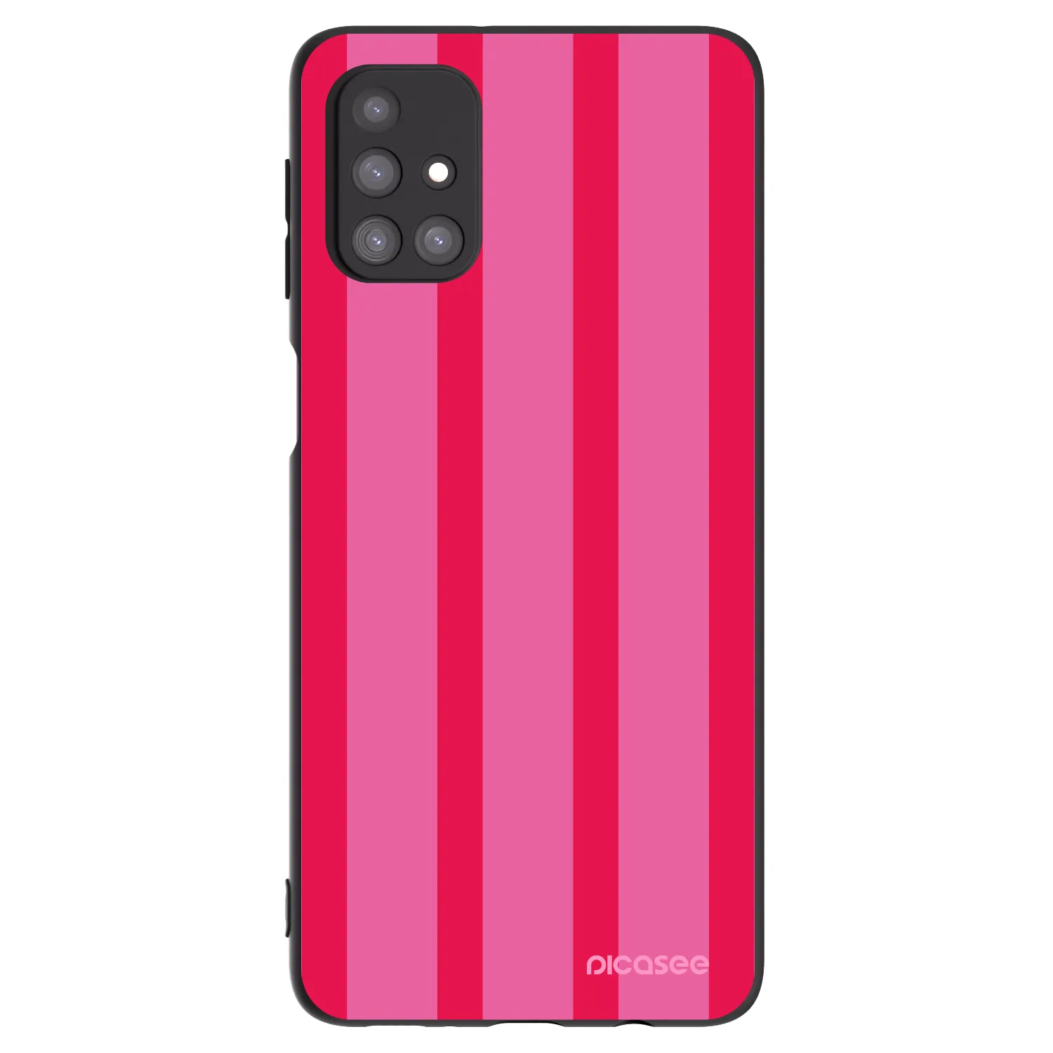 Picasee crna silikonska maskica za Samsung Galaxy M31s - Hot tropic