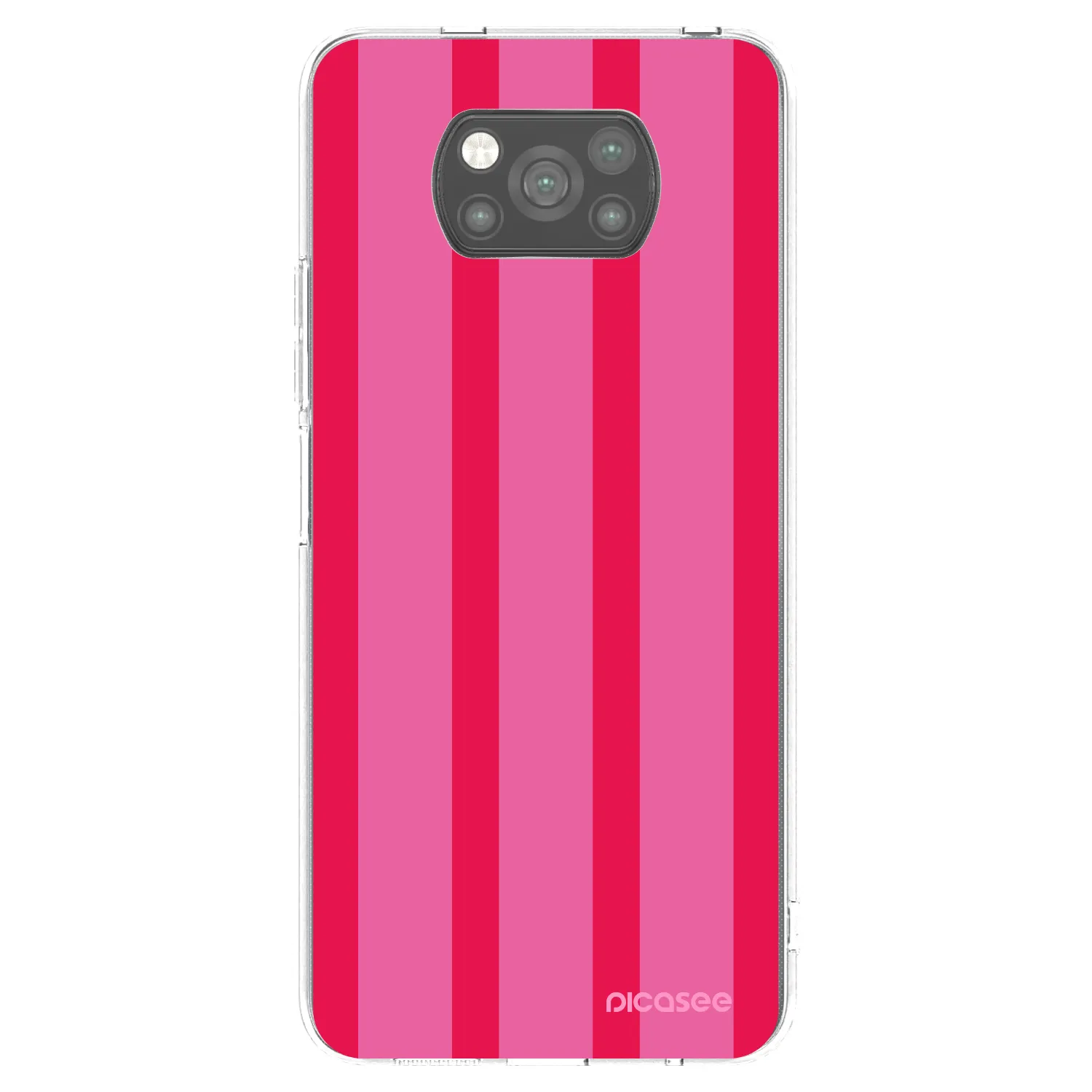 Picasee crna silikonska maskica za Xiaomi Poco X3 - Hot tropic