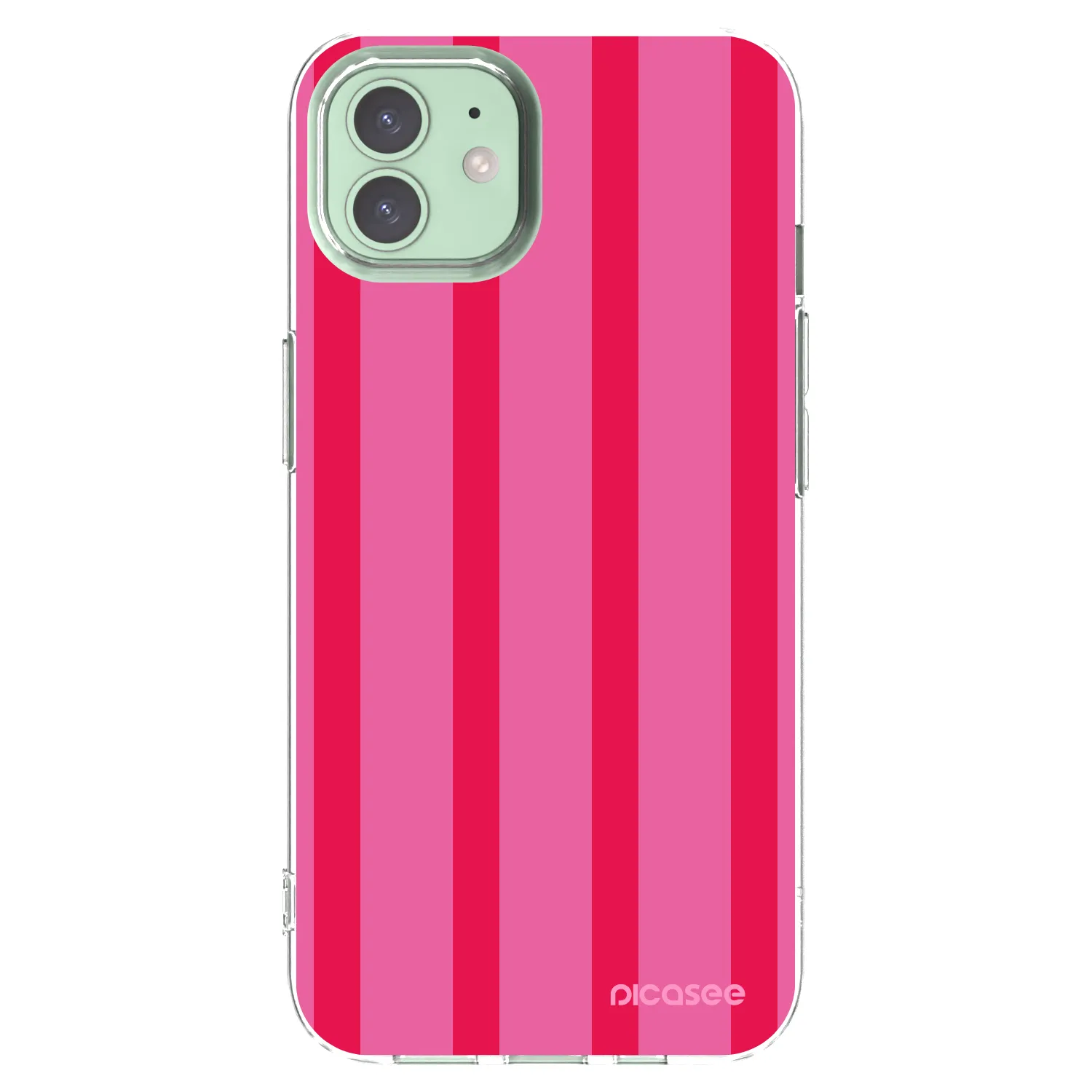 Picasee silikonska prozirna maskica za Apple iPhone 12 Pro - Hot tropic