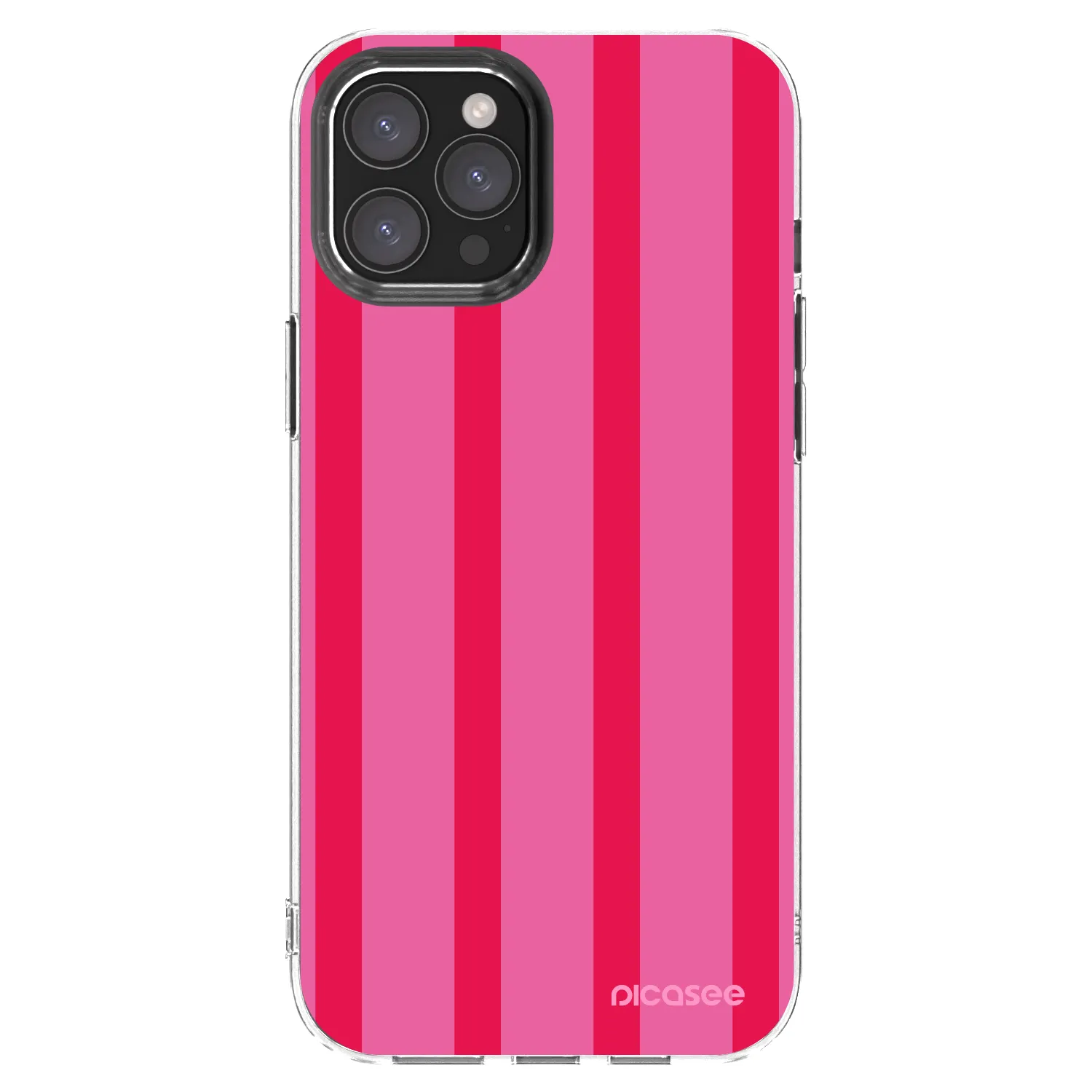 Picasee silikonska prozirna maskica za Apple iPhone 12 Pro Max - Hot tropic