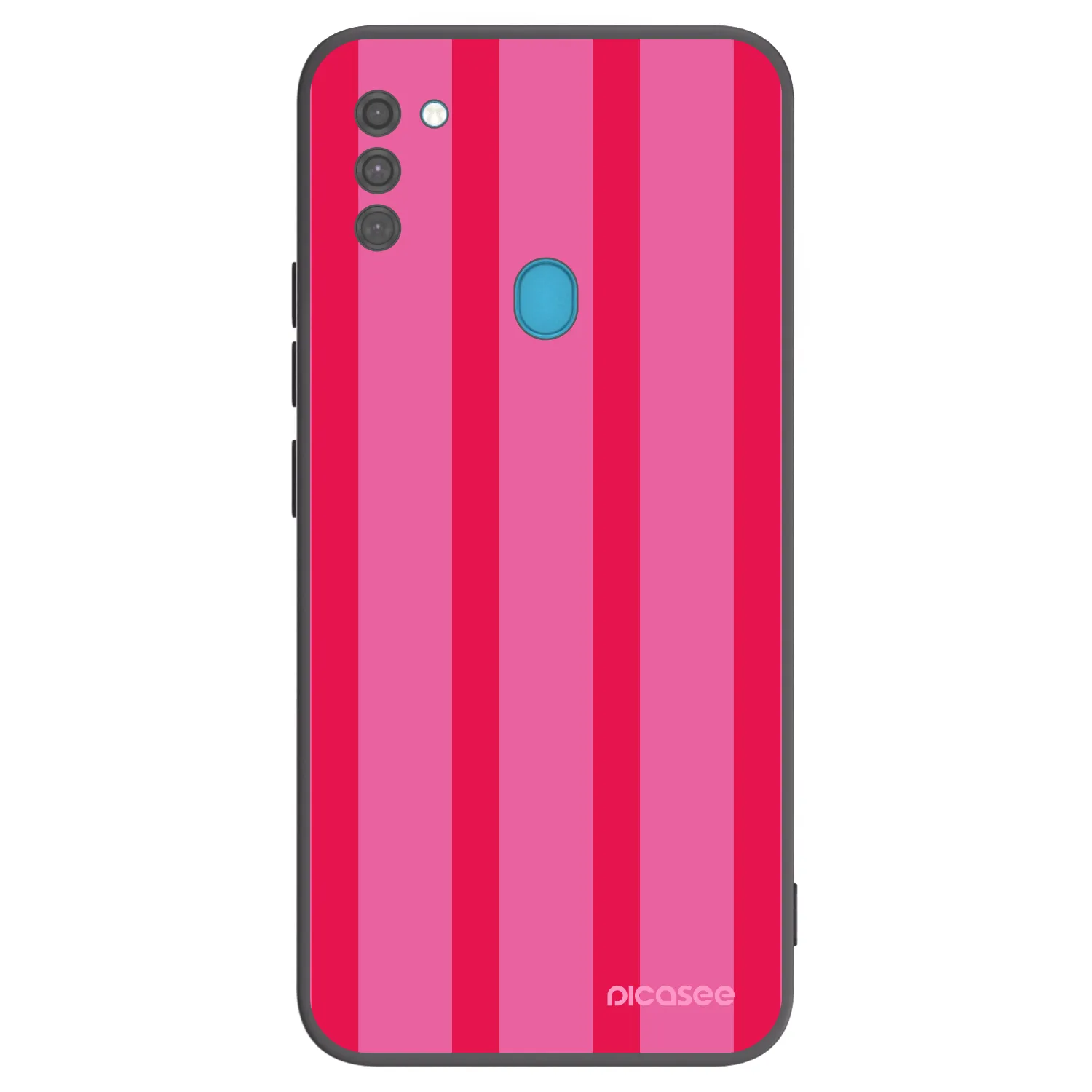 Picasee crna silikonska maskica za Samsung Galaxy M11 - Hot tropic