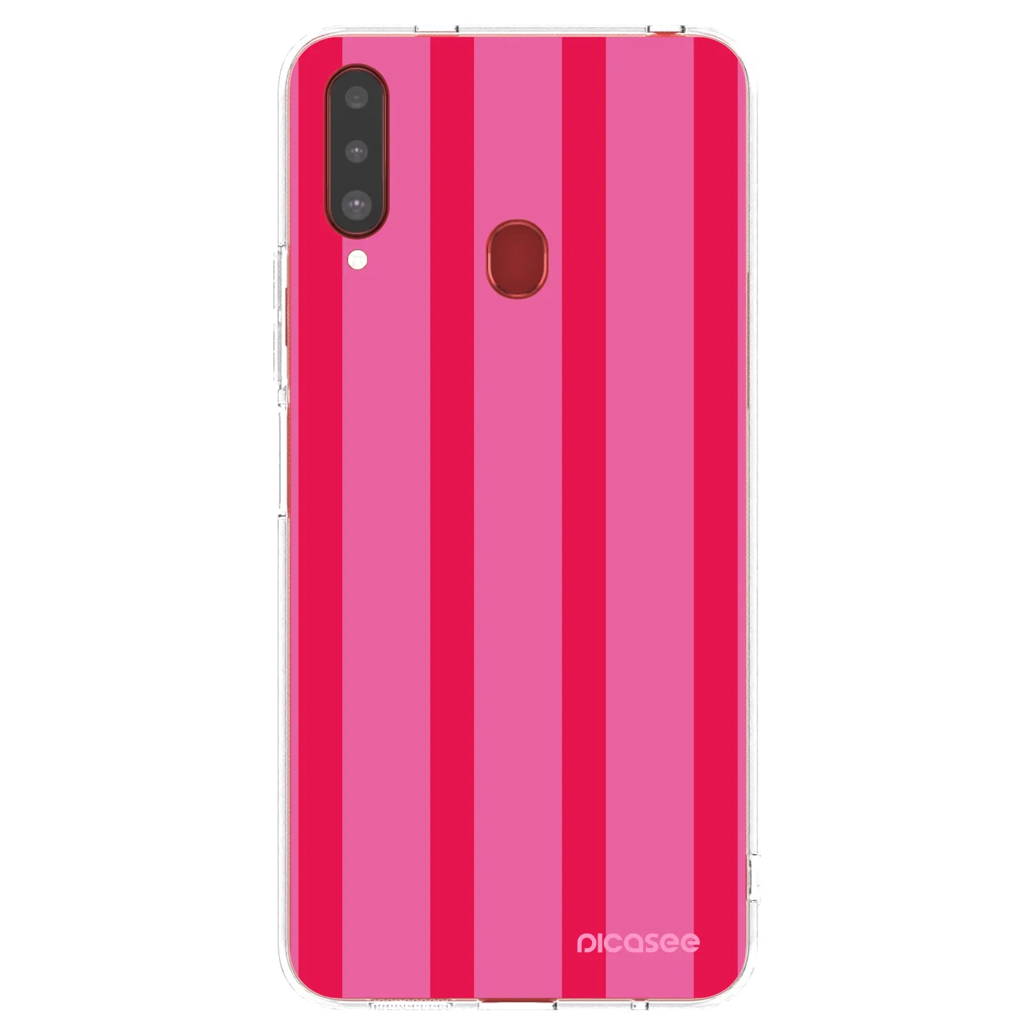 Picasee silikonska prozirna maskica za Samsung Galaxy A20s - Hot tropic