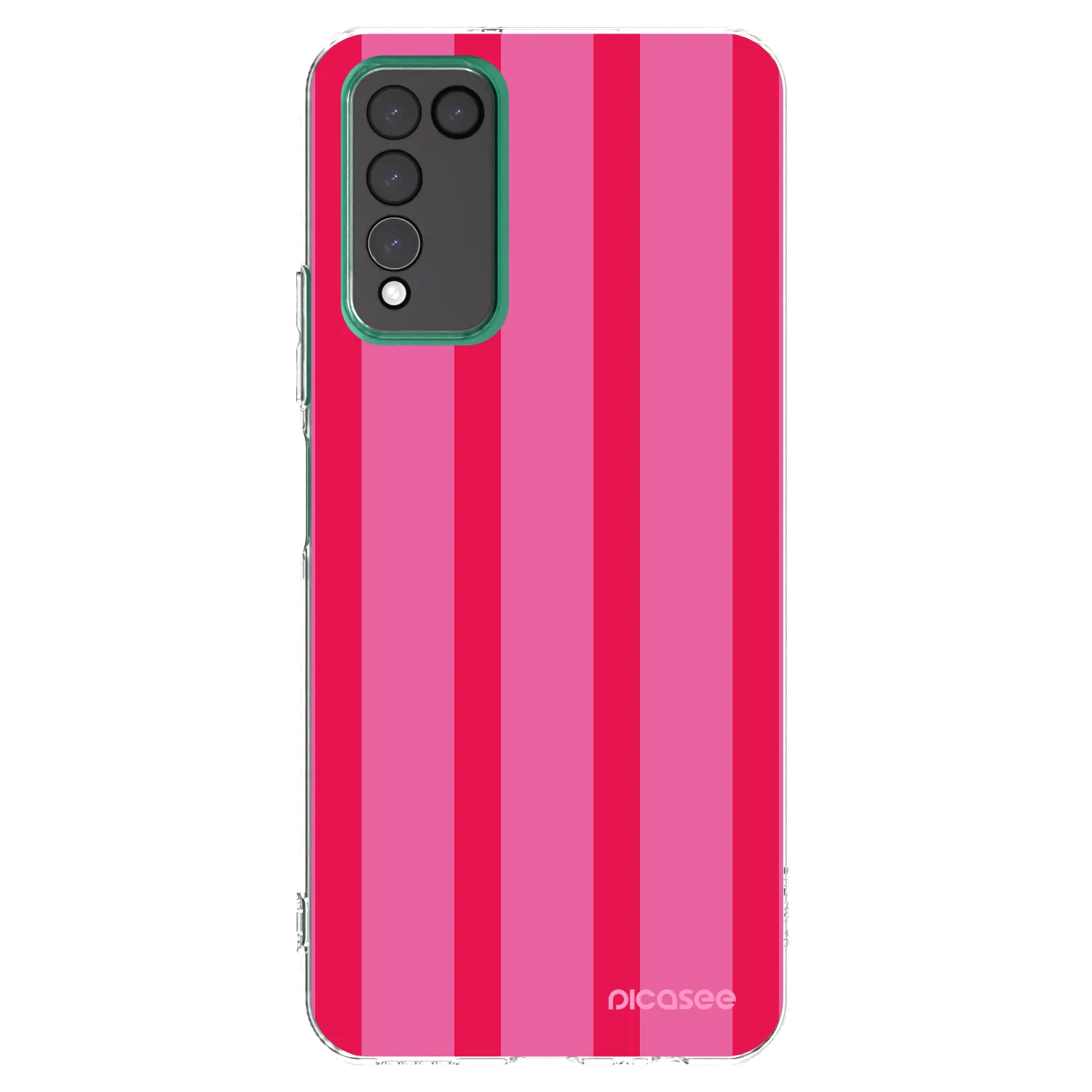 Picasee silikonska prozirna maskica za Honor 10X Lite - Hot tropic