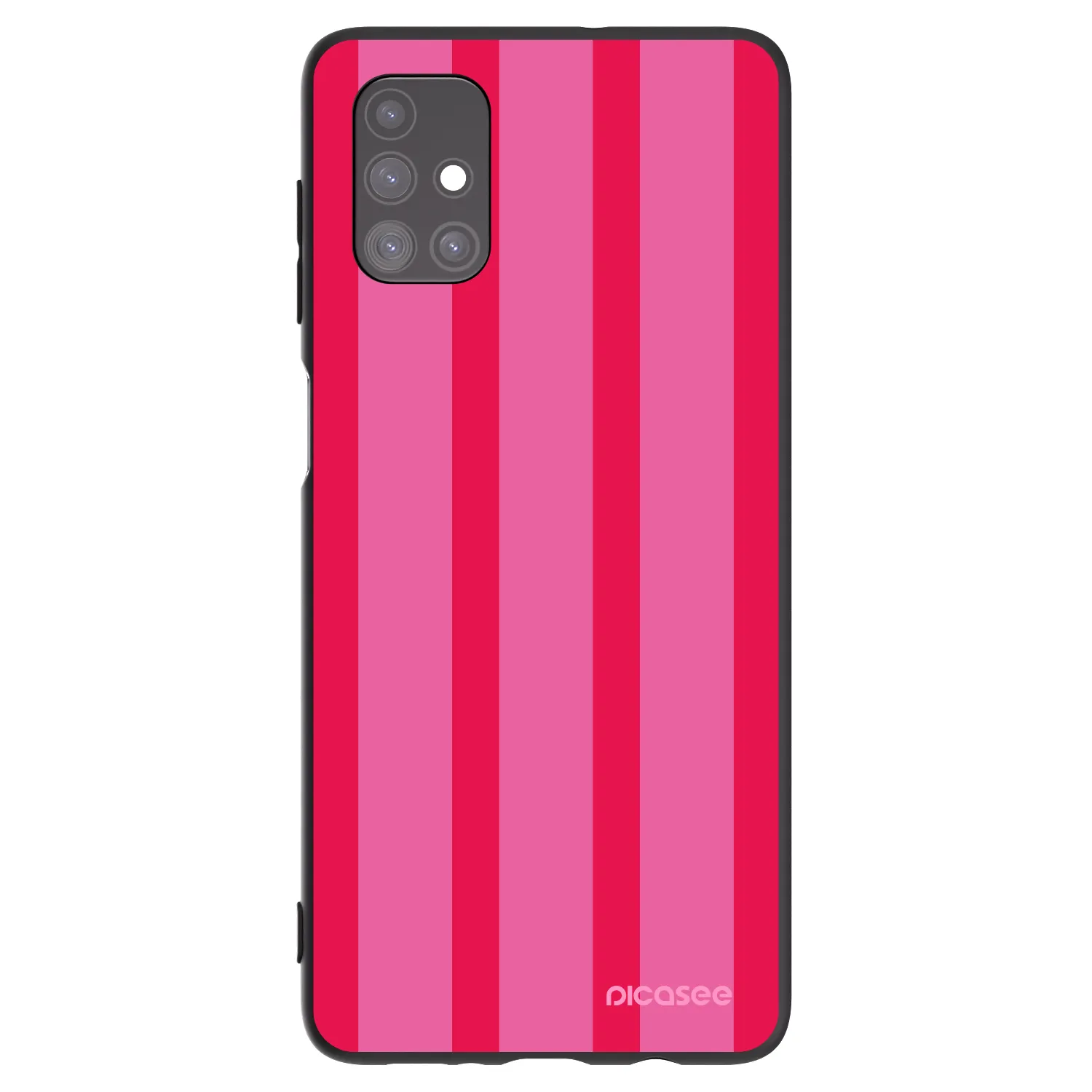 Picasee crna silikonska maskica za Samsung Galaxy M51 M515F - Hot tropic