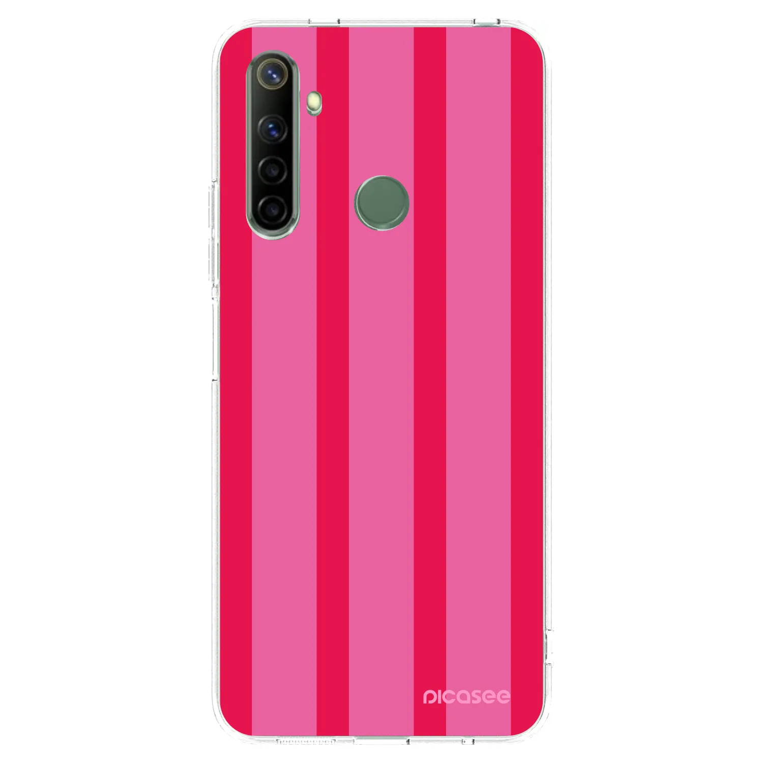 Picasee silikonska prozirna maskica za Realme 6i - Hot tropic