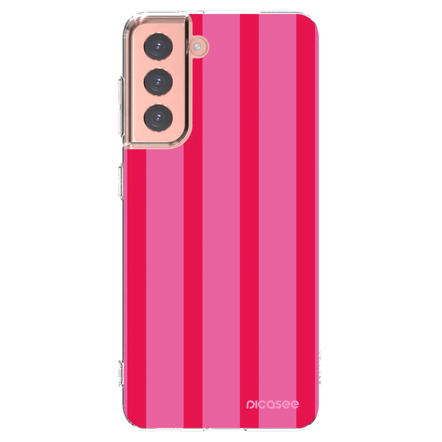 Picasee silikonska prozirna maskica za Samsung Galaxy S21 5G G991B - Hot tropic