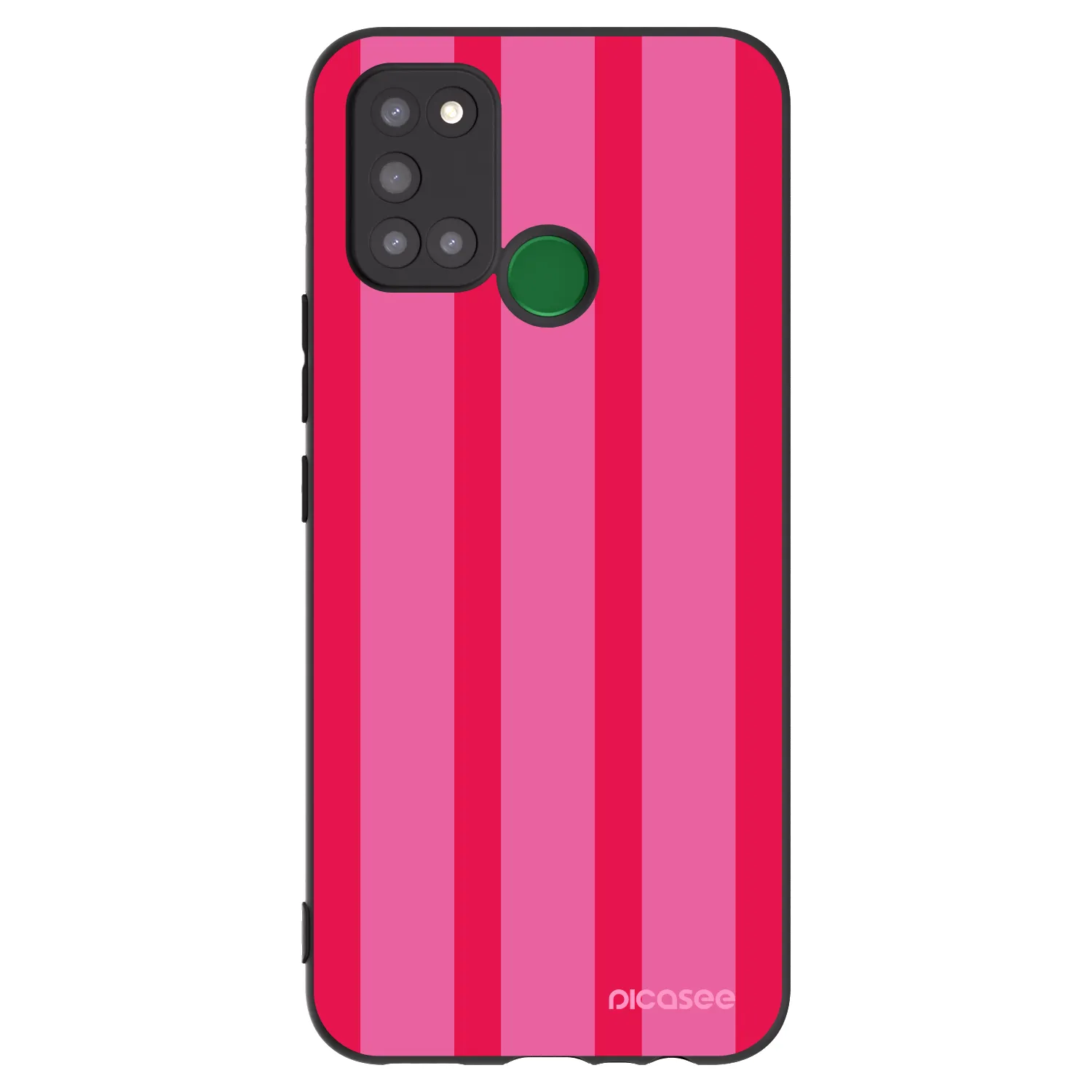 Picasee crna silikonska maskica za Realme 7i - Hot tropic