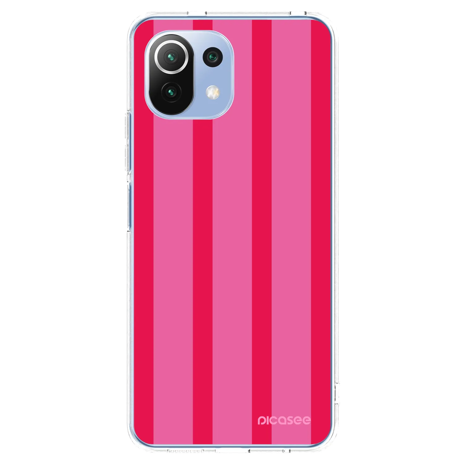 Picasee silikonska prozirna maskica za Xiaomi Mi 11 Lite - Hot tropic