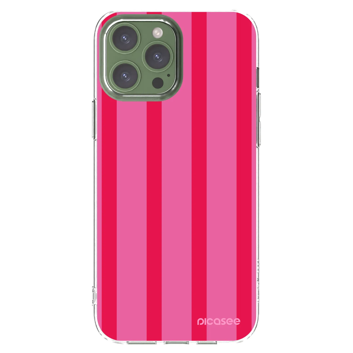 Picasee silikonska prozirna maskica za Apple iPhone 13 Pro Max - Hot tropic