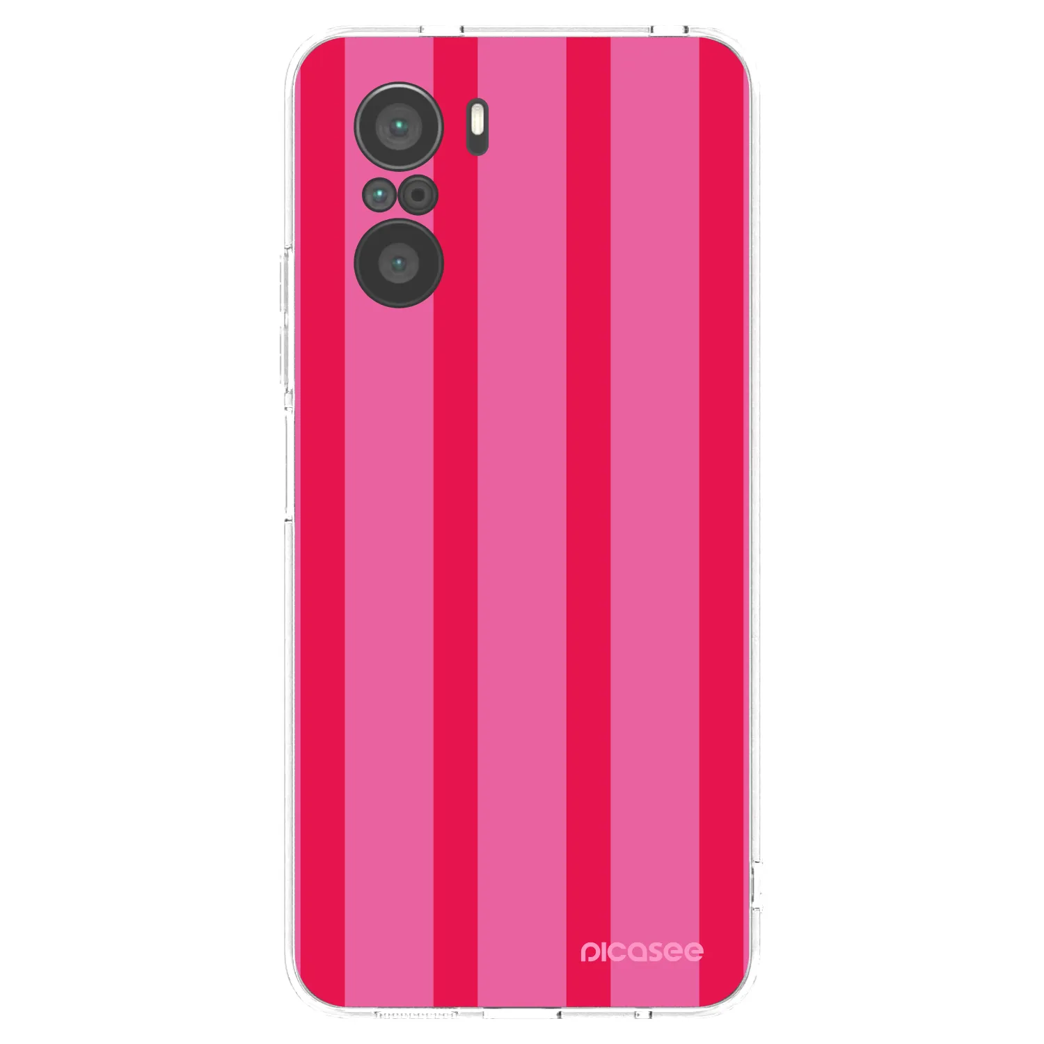 Picasee silikonska prozirna maskica za Xiaomi Poco F3 - Hot tropic