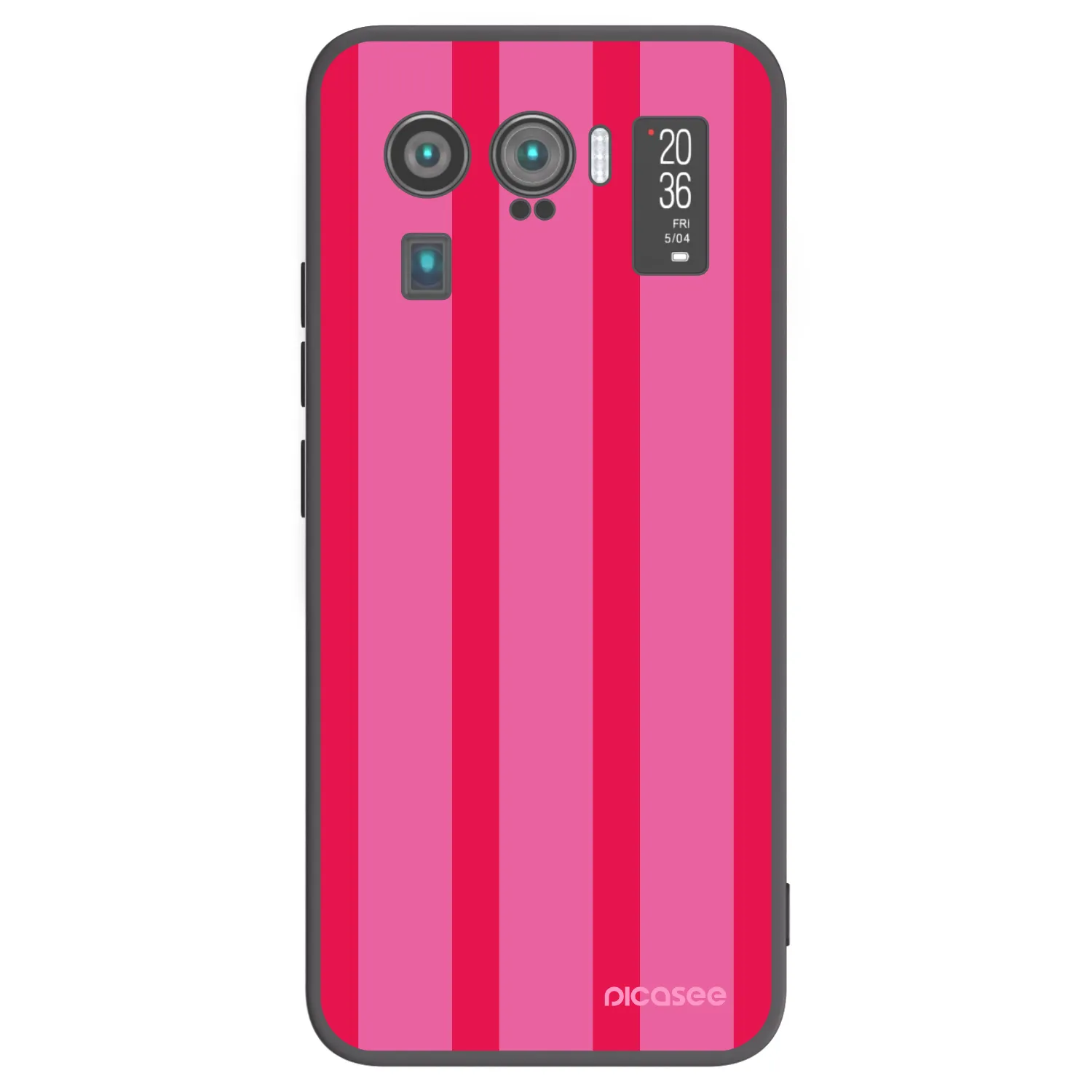 Picasee crna silikonska maskica za Xiaomi Mi 11 Ultra - Hot tropic