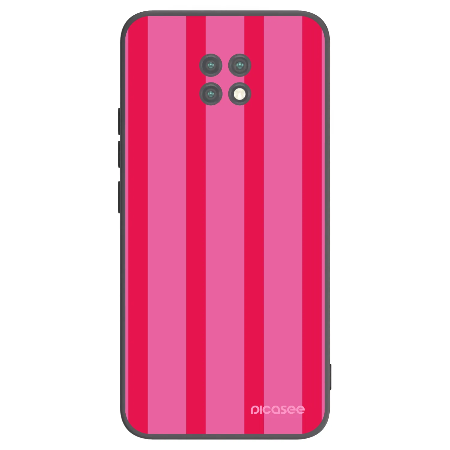 Picasee crna silikonska maskica za Xiaomi Redmi Note 9T - Hot tropic