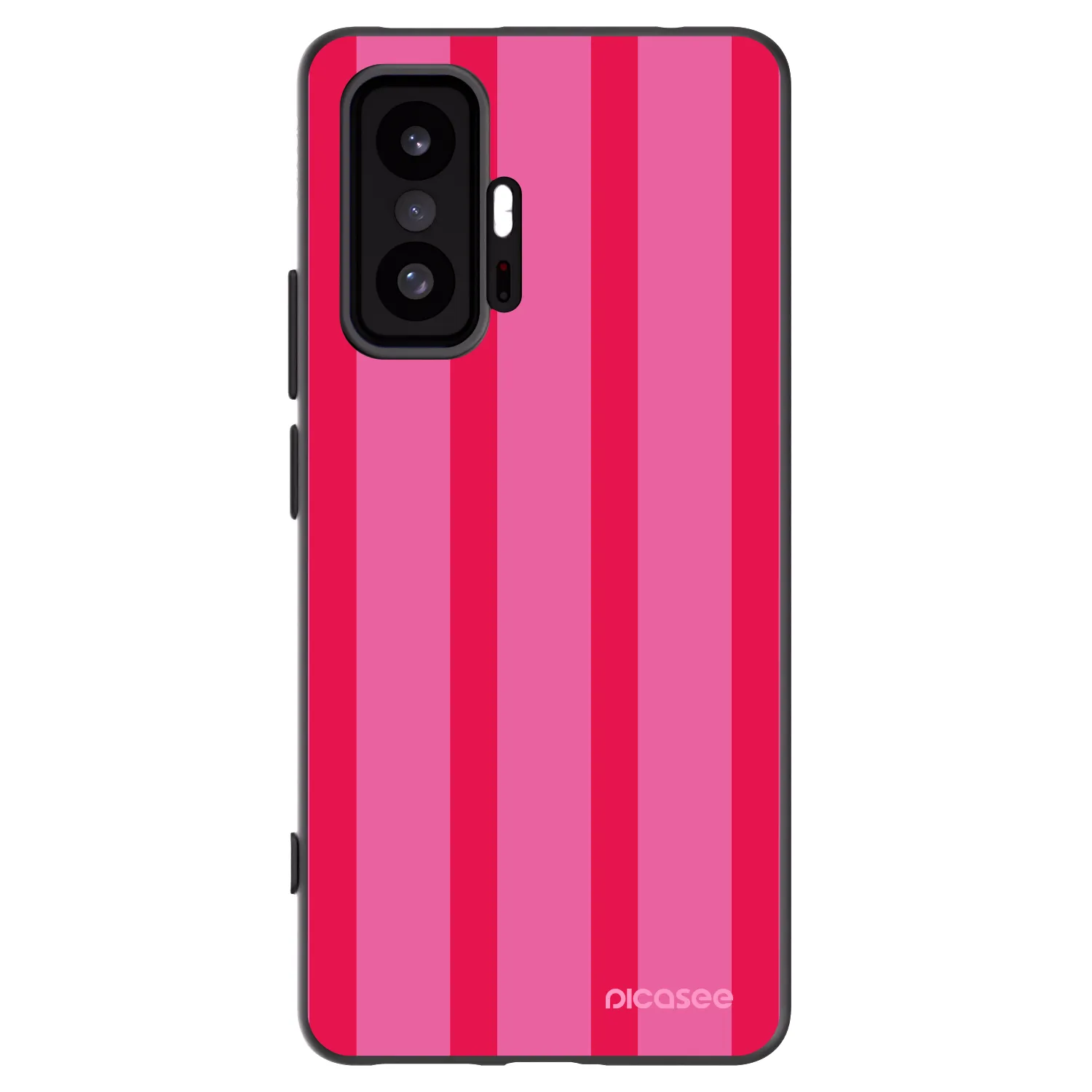 Picasee crna silikonska maskica za Xiaomi 11T - Hot tropic