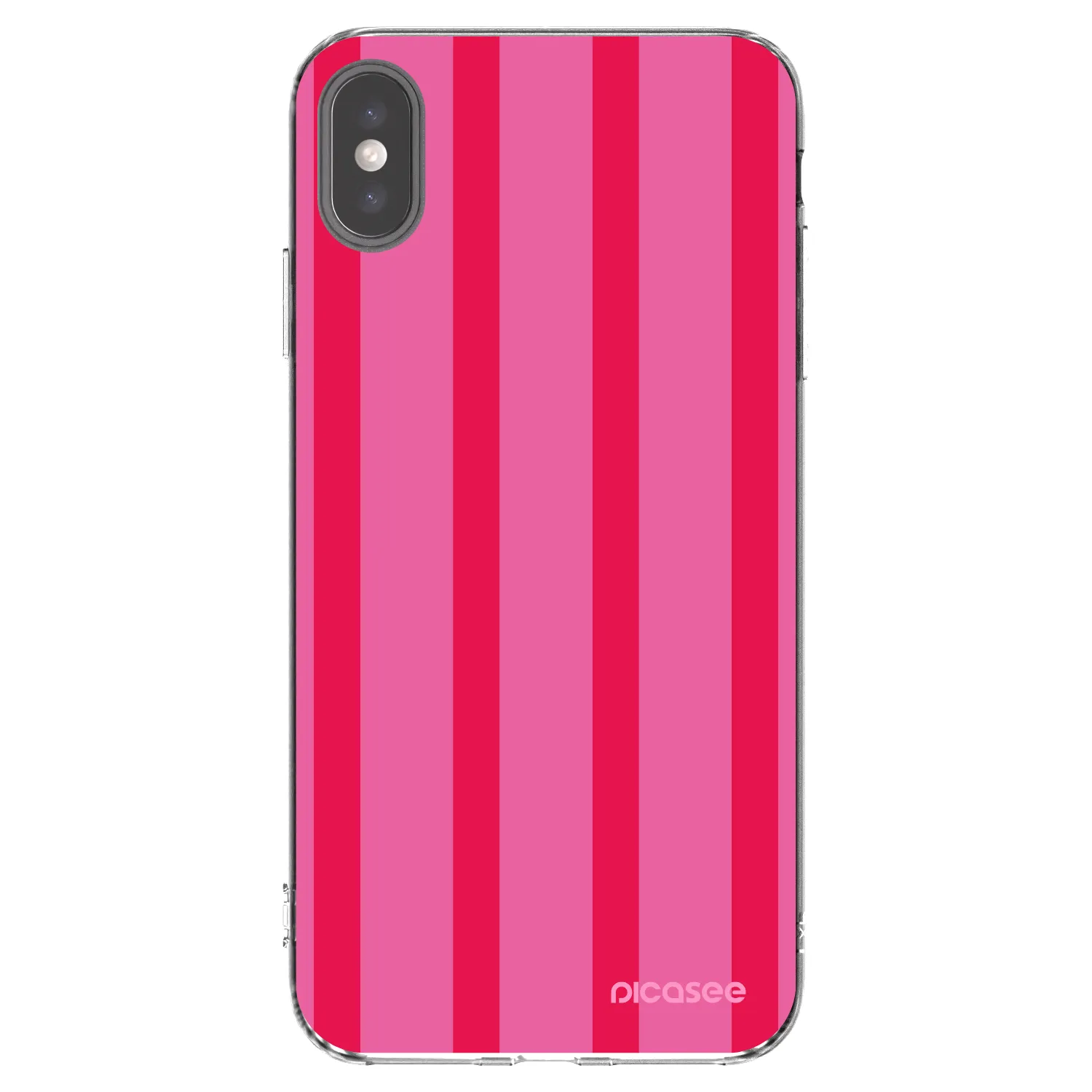 Picasee silikonska prozirna maskica za Apple iPhone XS Max - Hot tropic